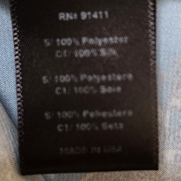 Clover Canyon Silk Color Block Drawstring Pants, Small - Picture 3 of 9